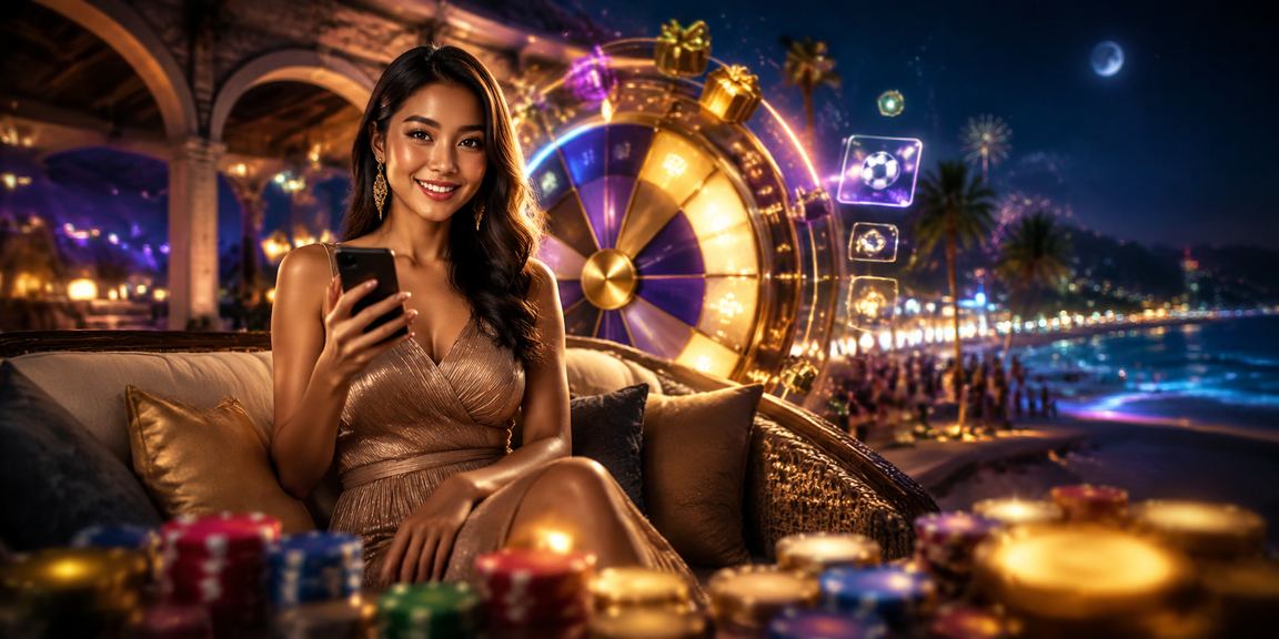 Cabutan bertuah dan permainan slot bernasib baik di Langkawi